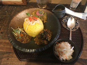 旧ヤム邸シモキタ荘のスパイスカレー