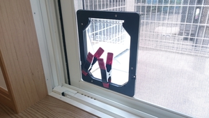キャットドア diy